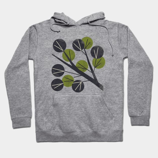 Minimal Branch Hoodie by Renea L Thull